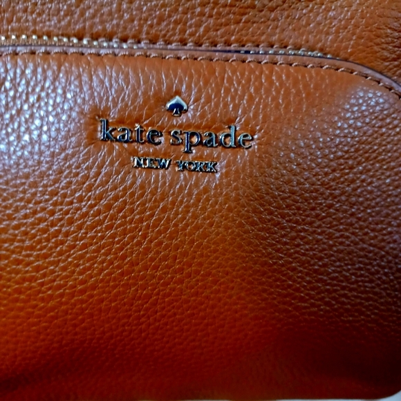 kate spade Handbags - Kate Spade ♠️ NWOT travel pack handbag 👜 beautiful Brown bag pebble leather ♥️